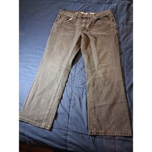 Urban Pipeline Mens Slim Straight Jeans Charcoal Gray Denim 38x30